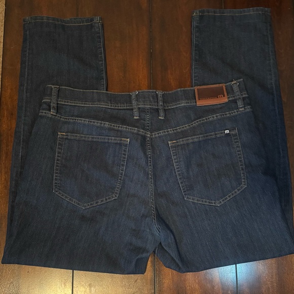 Travis Mathew Men’s Jeans Dark Blue - 36 - Picture 4 of 7
